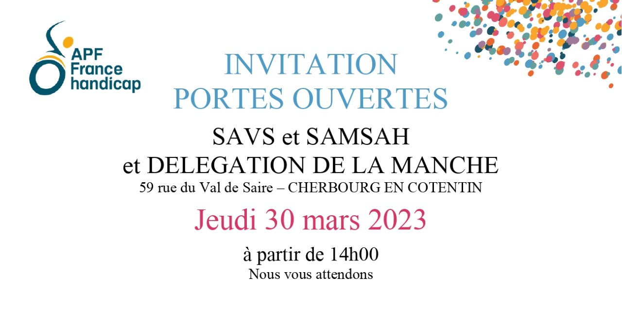 Portes ouvertes APF Cherbourg 30 mars 2023