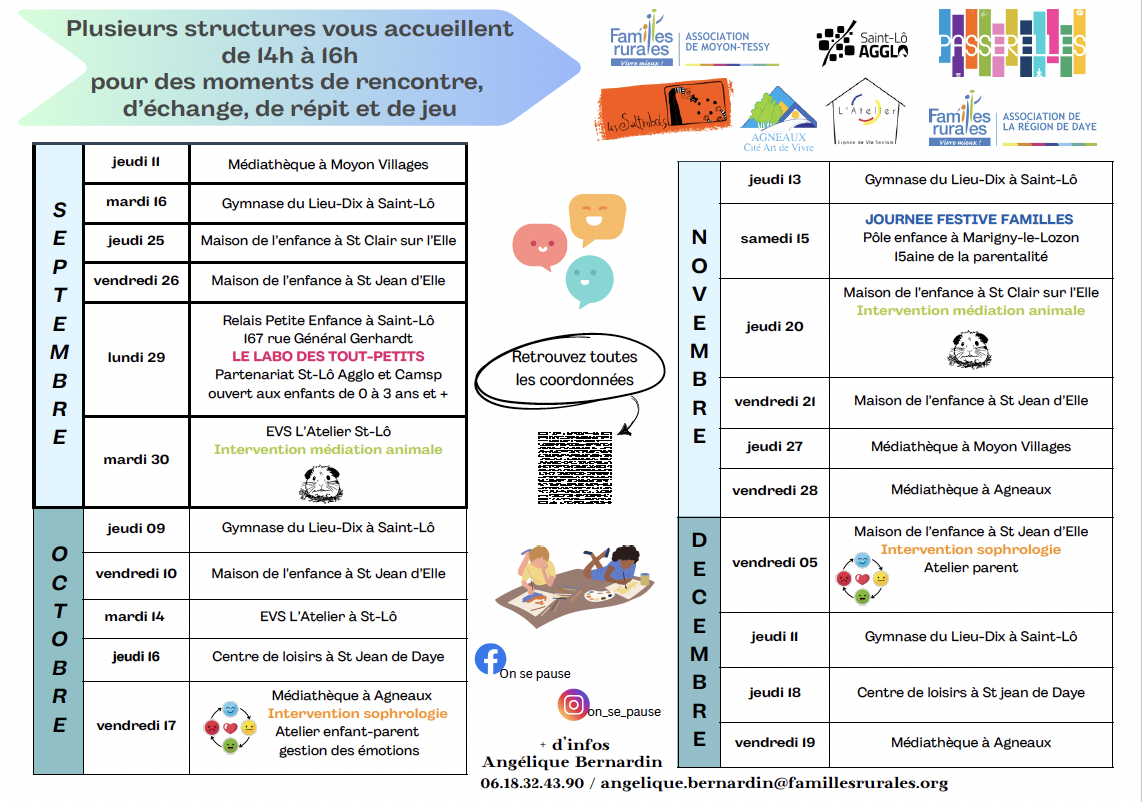 Calendrier - On se pause