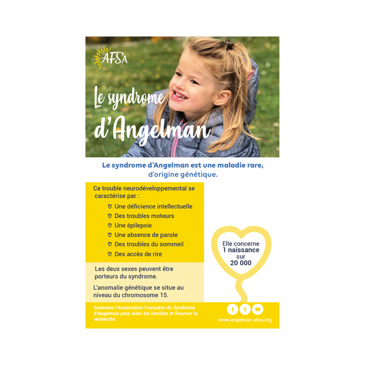 Journée Internationale du syndrome d'Angelman