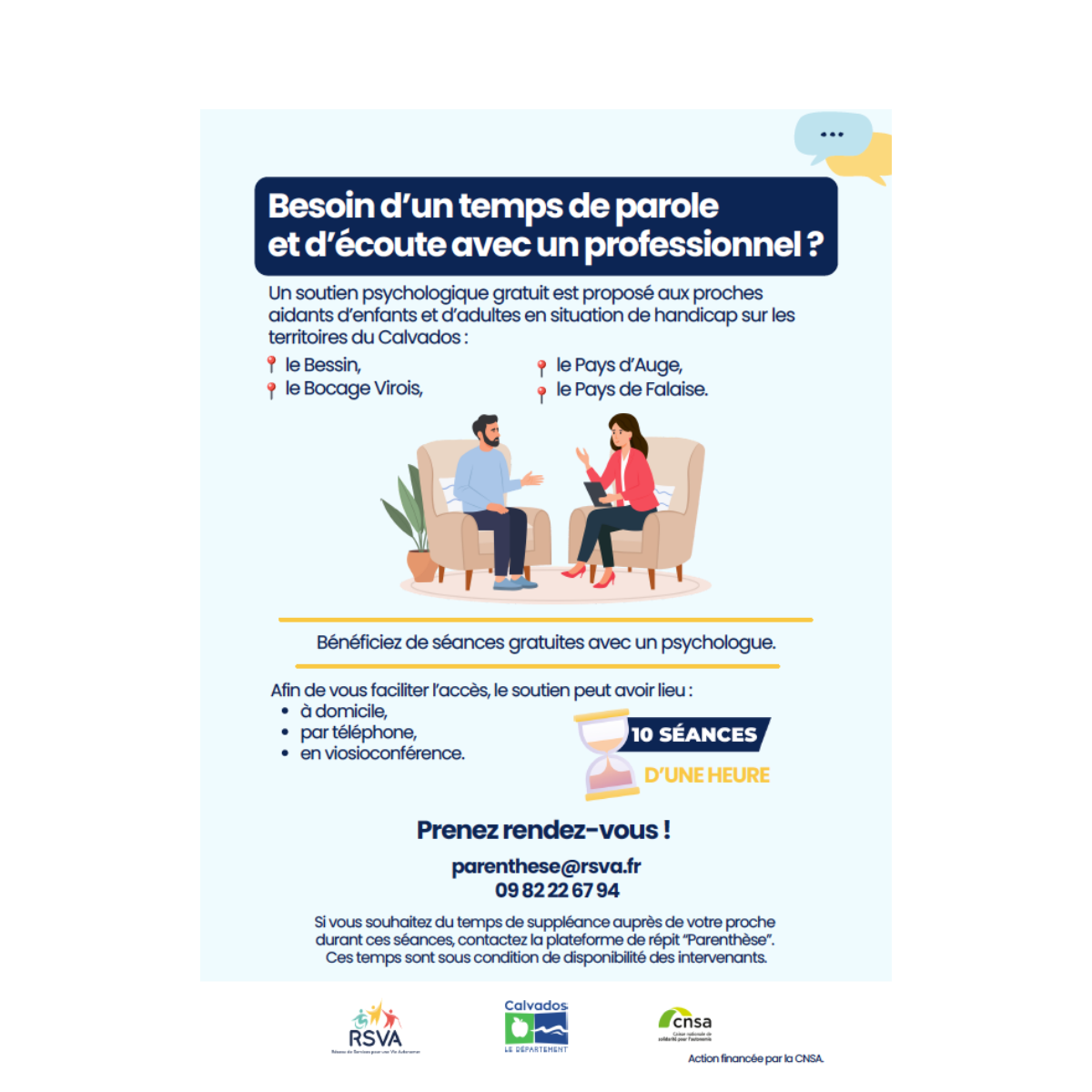 Soutien psychologique gratuit