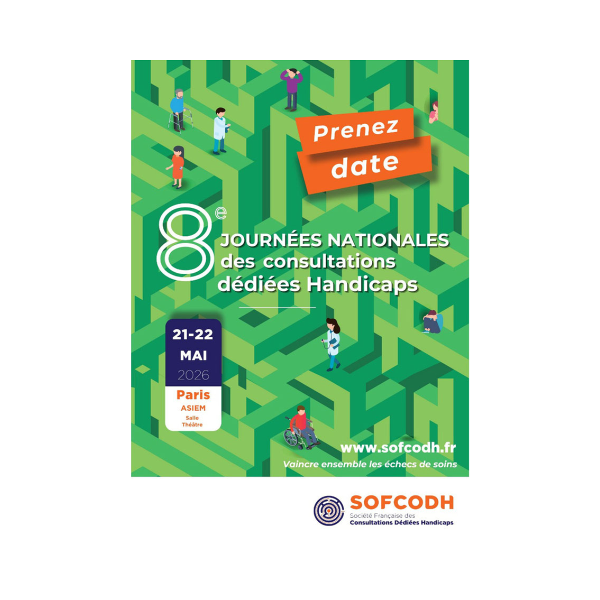 21-22 mai 2026_8ème journées nationales des consultations dédiés handicaps
