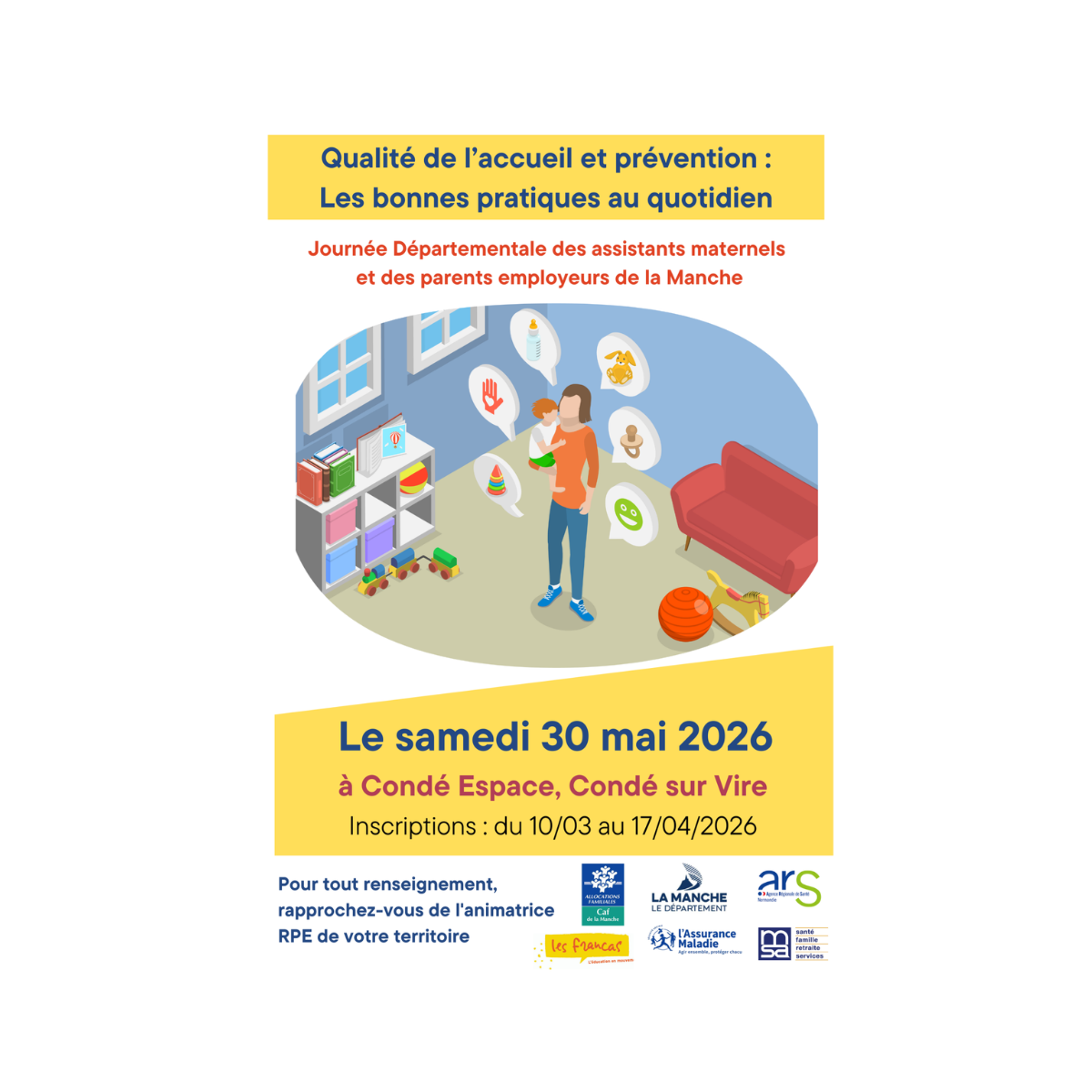 Journée départementale assistants maternels Manche